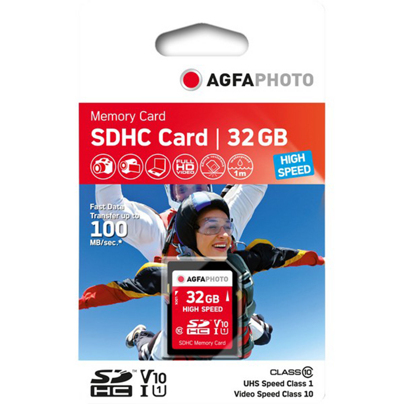 Agfaphoto 32Gb SDHC Class 10 Memory Card