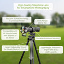 Bresser Smartphone Telephoto Spotting Scope Kit