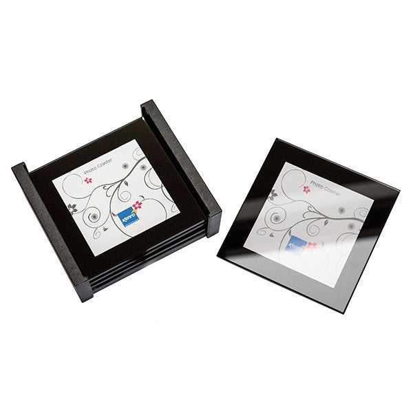 Photo Coaster Holder With 4 Coasters