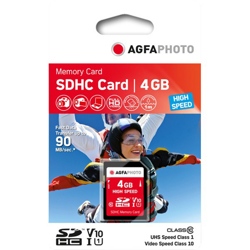 Agfaphoto 4Gb Sd Premium Class 10 Memory Card