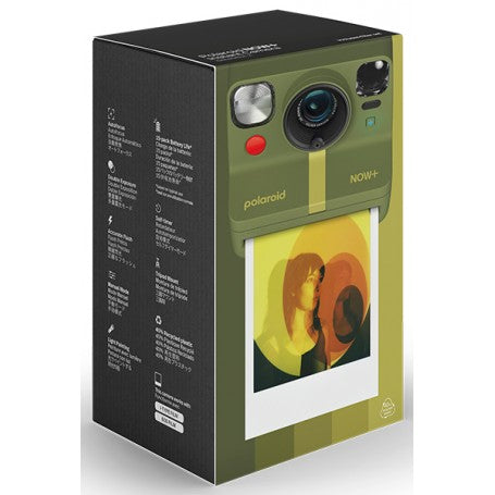 Polaroid Now Plus Instant Camera - Forest Green